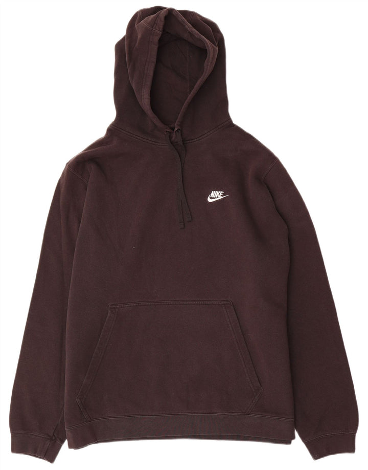Nike Muška majica s kapuljačom 2XL crni pamuk
