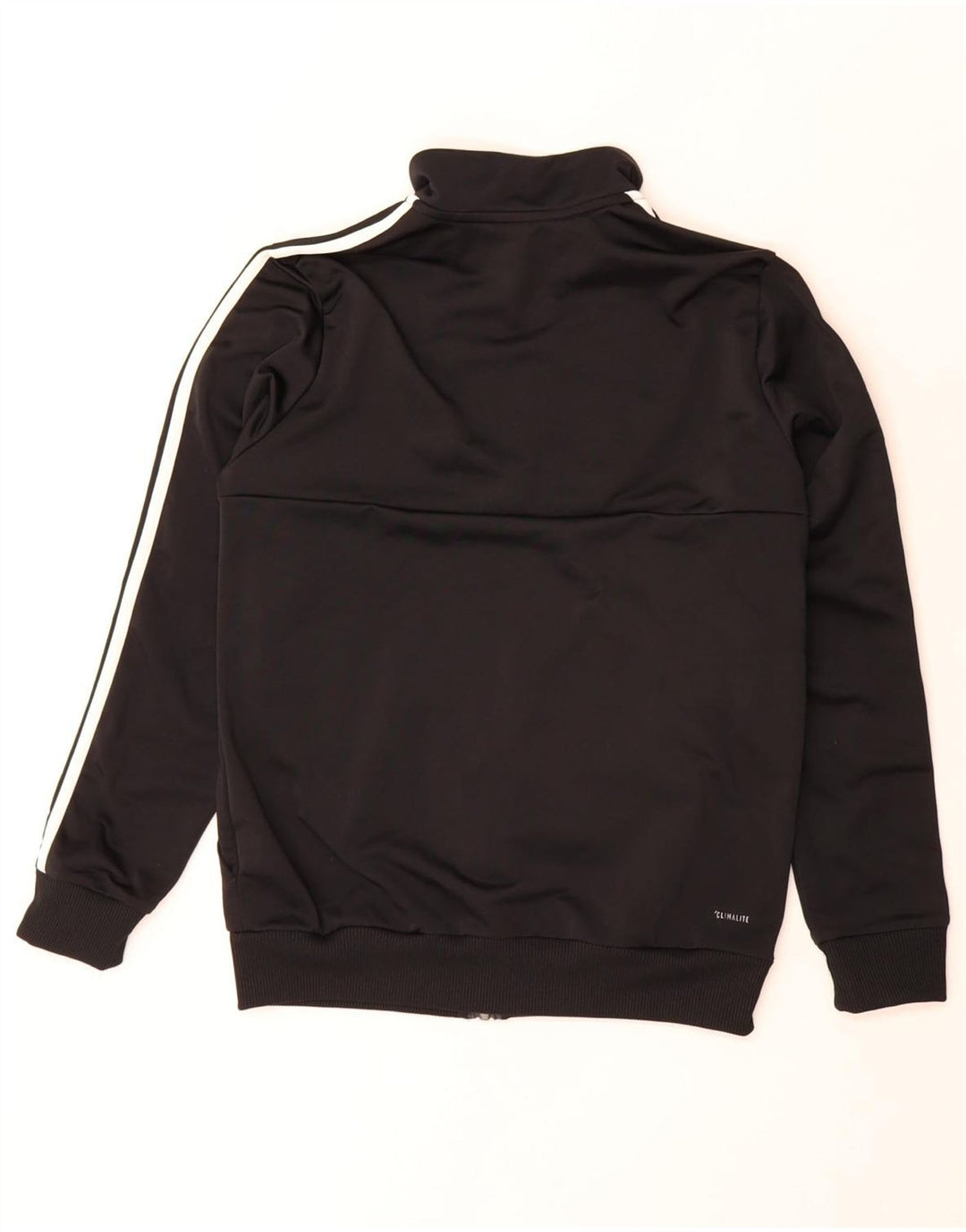Gornja jakna od trenirke Adidas Climalite 13-14 godina, crni poliester