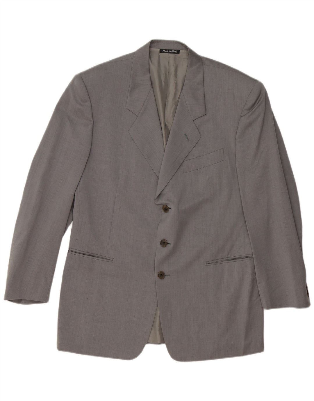 PAL ZILERI Muška jakna sa 3 gumba IT 50 Large Grey Virgin Wool