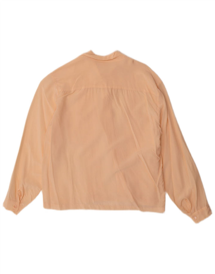 Vintage ženska košulja bluza UK 14 velika ružičasta