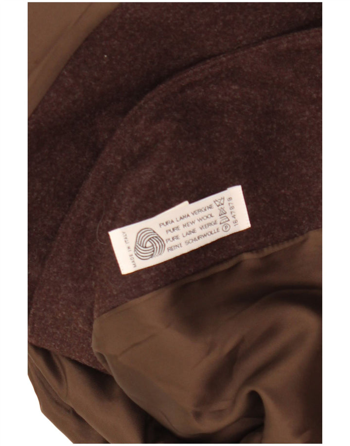 Federica Ženska jakna s 5 gumba UK 14 Srednje smeđa vuna