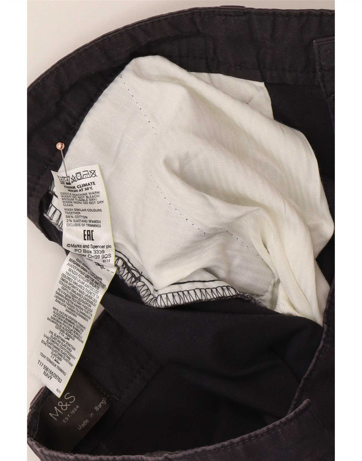 Marks & Spencer muške chino kratke hlače W36 veliki tamnoplavi pamuk