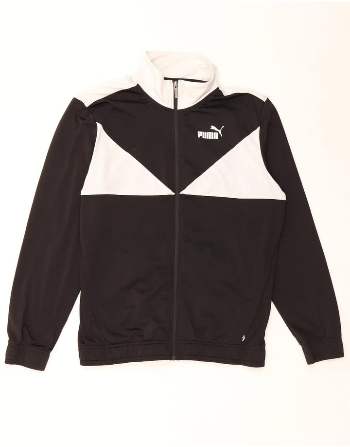 Puma muška gornja jakna trenirke Large Black Colourblock Poliester