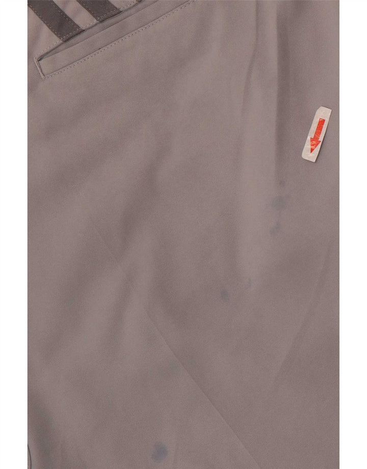 Adidas muške chino kratke hlače W38 XL sivi poliester