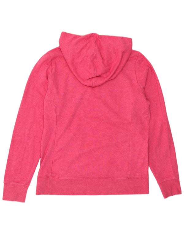 The North Face Ženska majica s kapuljačom s kapuljačom UK 14 Srednje ružičasti pamuk