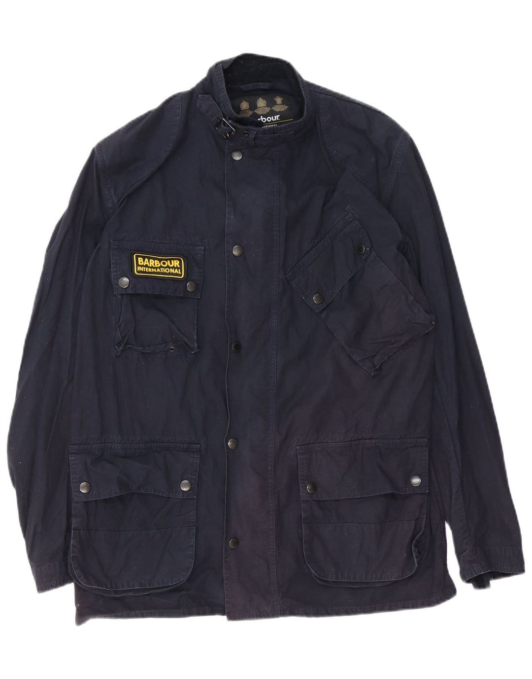 Barbour Mens Utility Jacket UK 38 Srednje tamnoplavi pamuk
