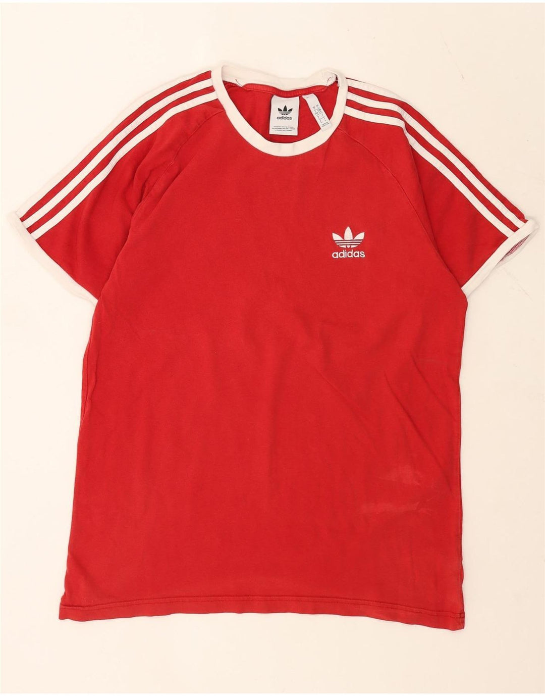 Adidas muška majica kratkih rukava velika crvena pamuk