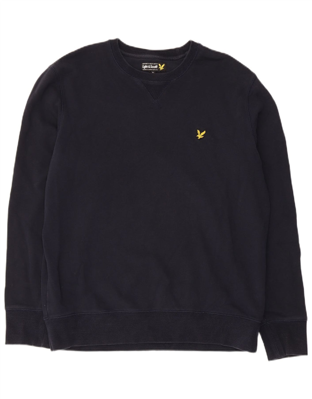 Lyle & Scott muški džemper XL tamnoplavi pamuk