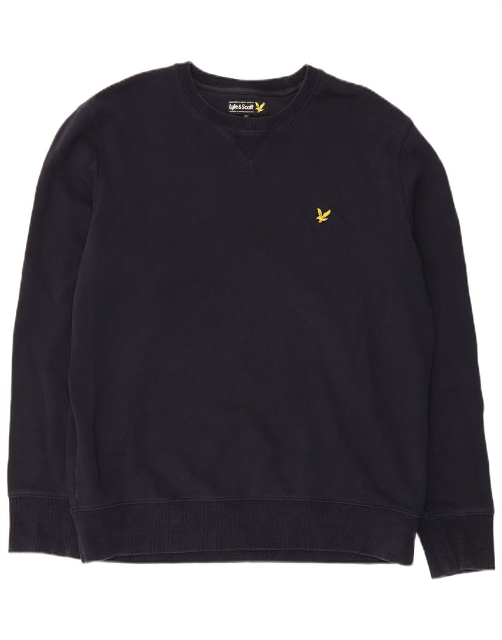 Lyle & Scott muški džemper XL tamnoplavi pamuk