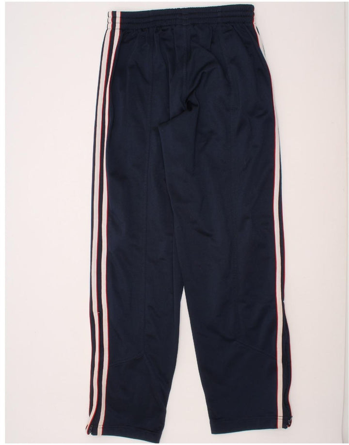 ADIDAS Boys Tracksuit Trousers 13-14 Years  Navy Blue Polyester Vintage Adidas and Second-Hand Adidas from Messina Hembry 