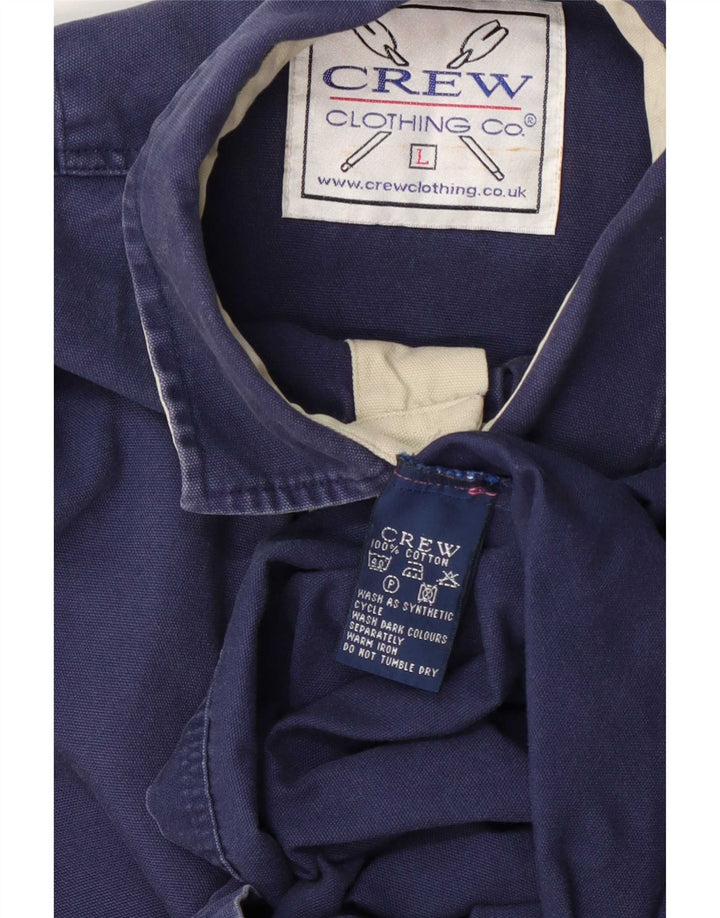 Crew Clothing Muška pulover majica Veliki tamnoplavi pamuk