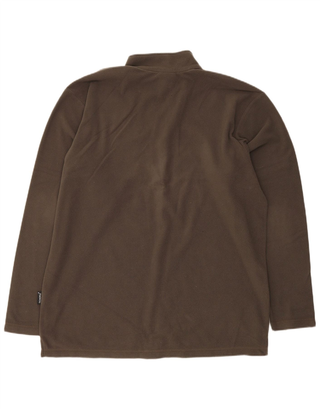 JACK WOLFSKIN Muški džemper od flisa s patentnim izrezom UK 44 XL kaki poliester