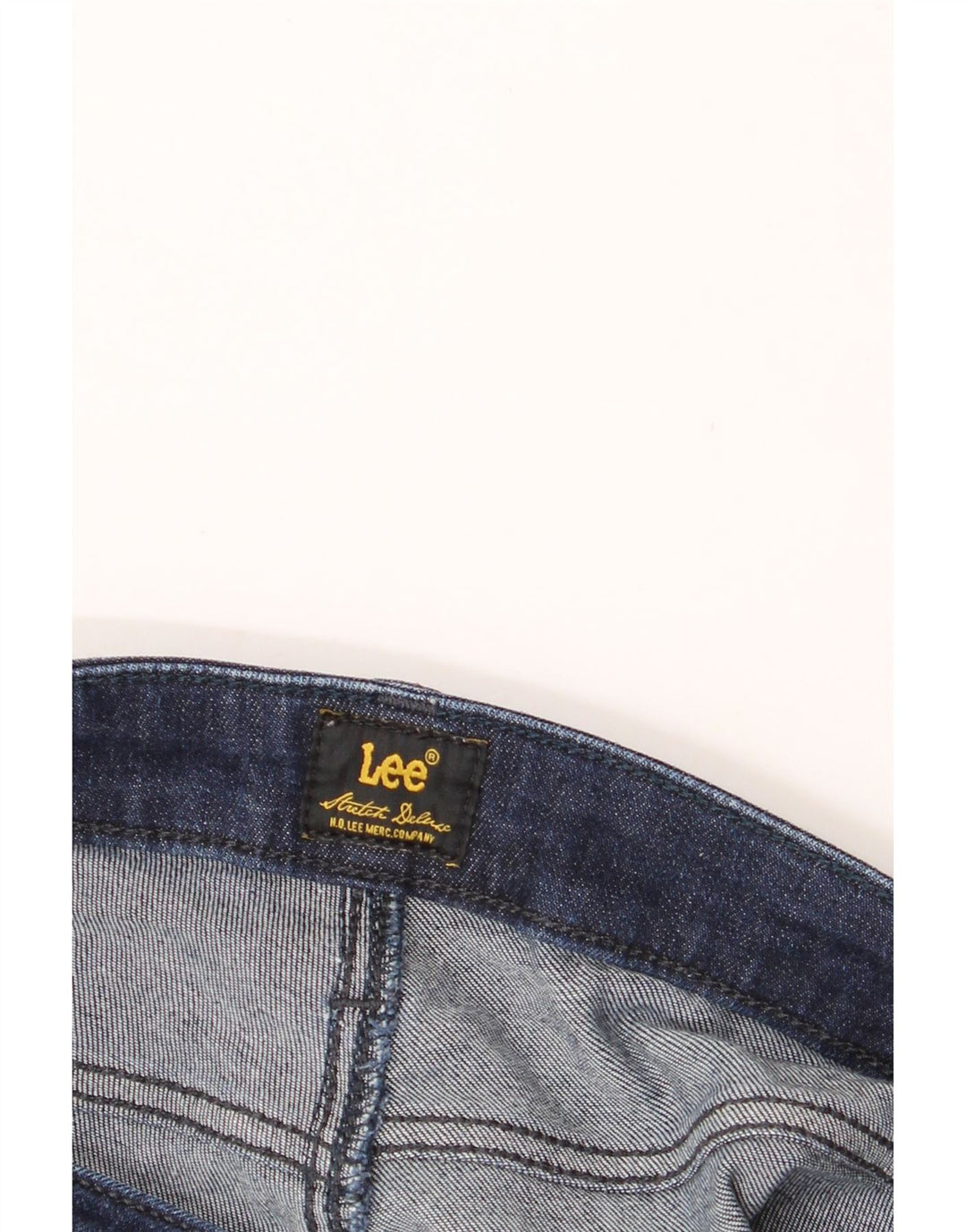 LEE Womens Elly Slim Jeans W27 L33 Navy Blue Cotton Vintage Lee and Second-Hand Lee from Messina Hembry 