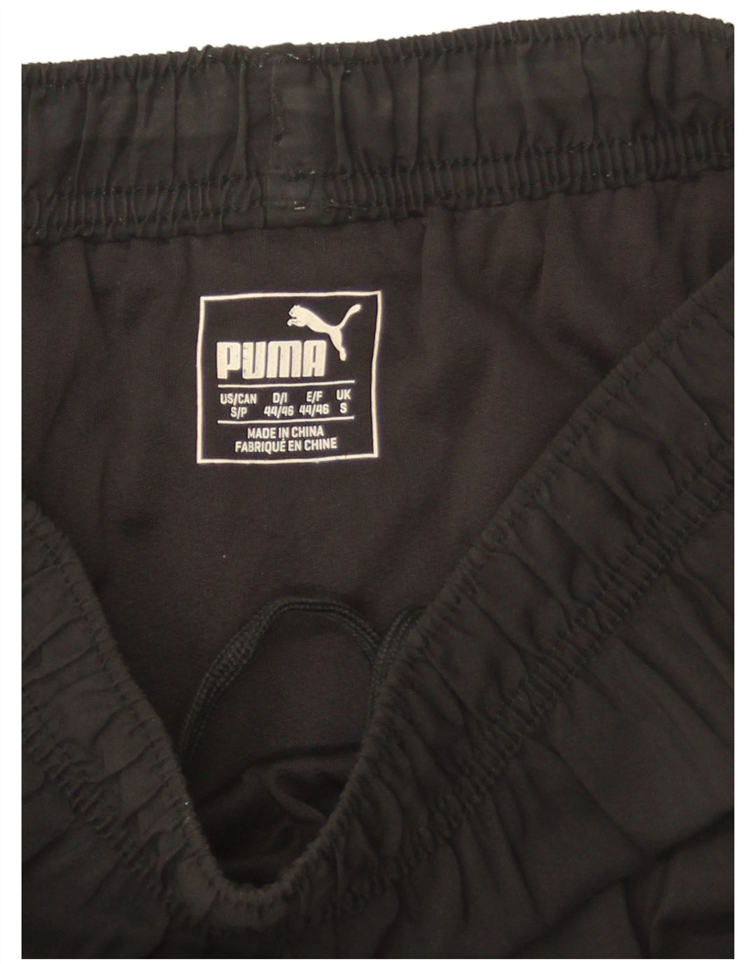Puma muške sportske kratke hlače male crne poliesterske