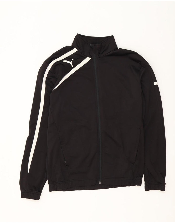 Puma muška gornja jakna trenirke Medium Black Colourblock Poliester