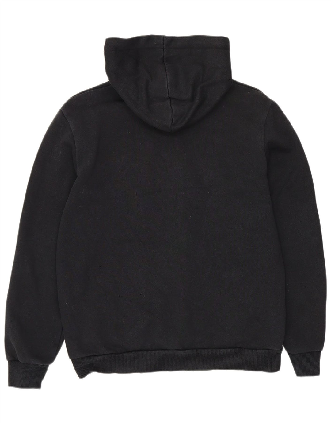 Puma muška majica s kapuljačom s kapuljačom, mali crni pamuk