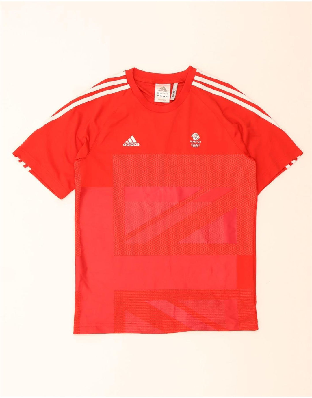 ADIDAS muška majica GB s grafičkim motivima, mali crveni poliester