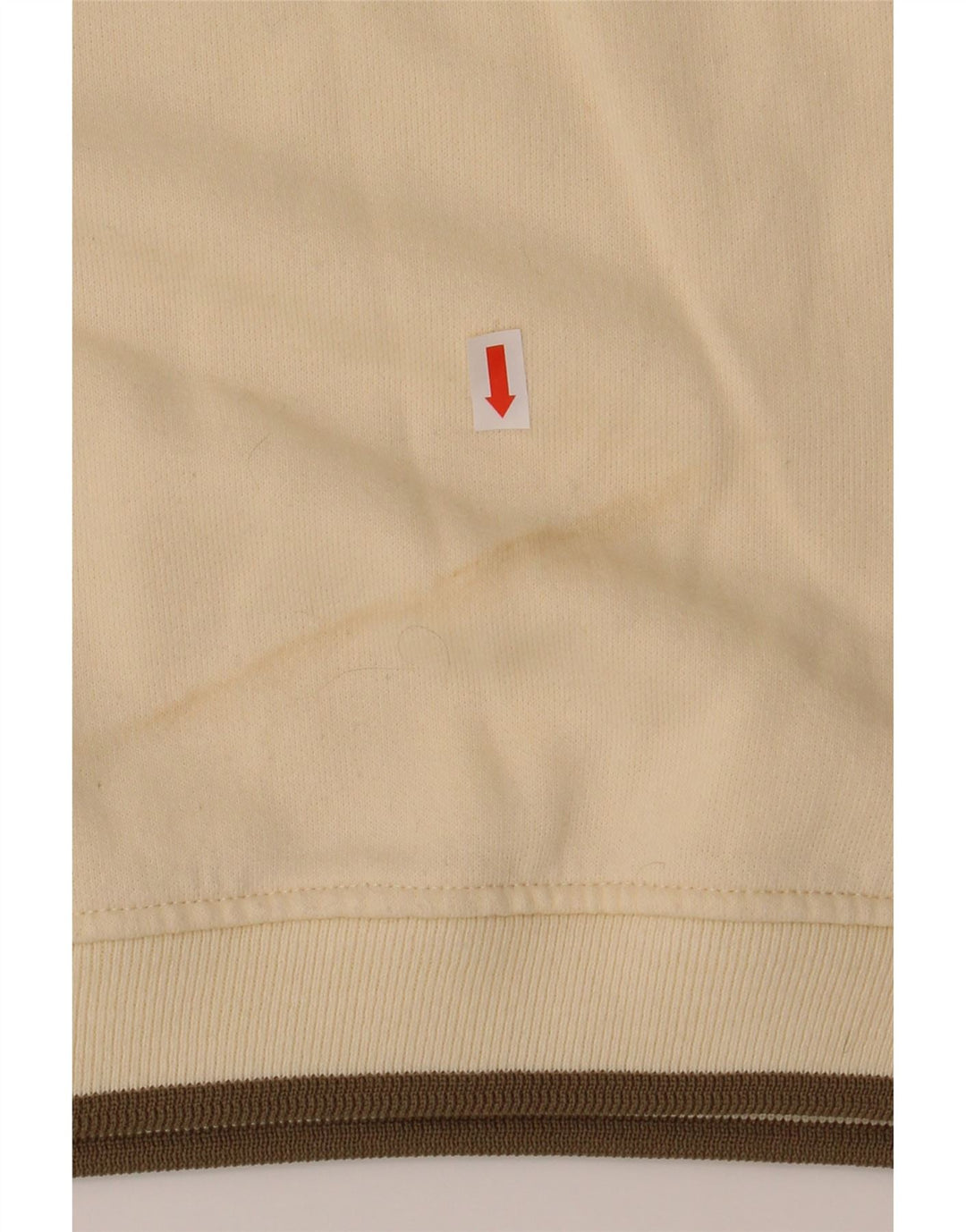 LUCKY STAR Mens Sweatshirt Jumper Medium Beige Vintage Lucky Star and Second-Hand Lucky Star from Messina Hembry 