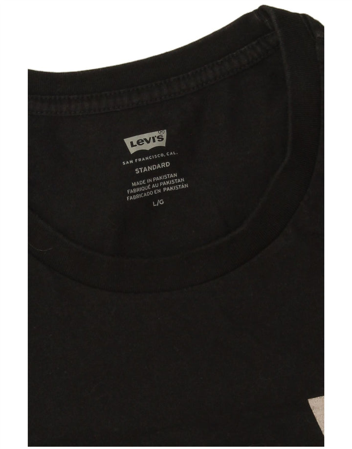 Levi's standardna muška majica kratkih rukava, veliki crni pamuk