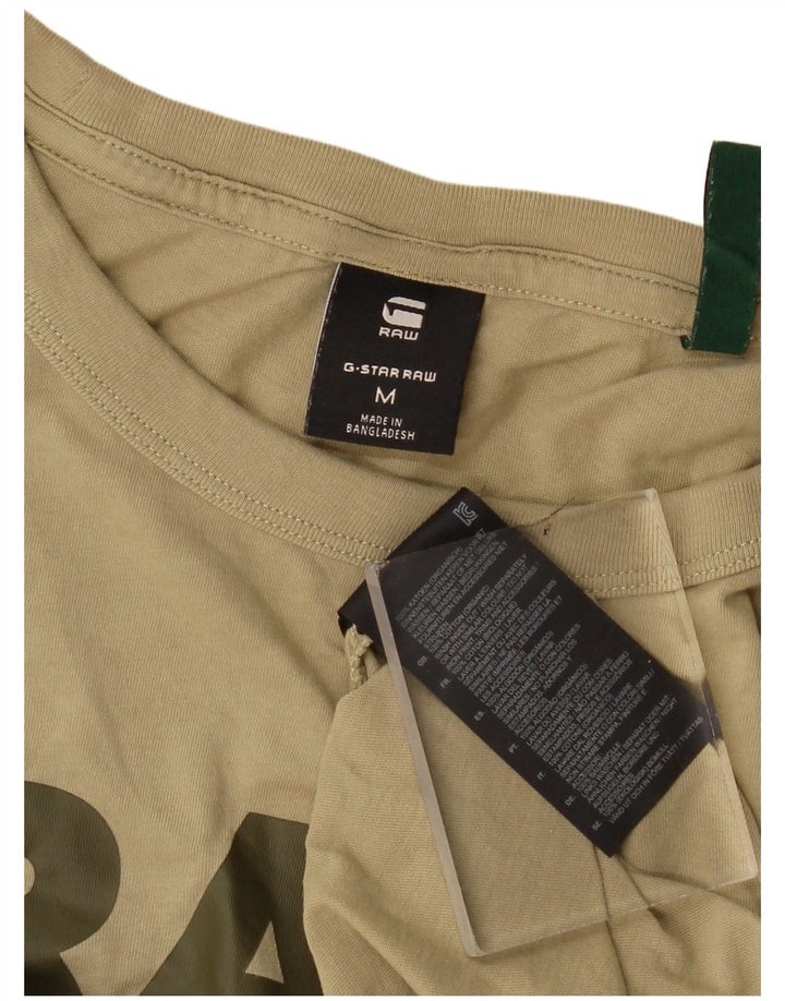 G-STAR ženska majica kratkih rukava s grafičkim motivima, UK 12, srednji kaki pamuk