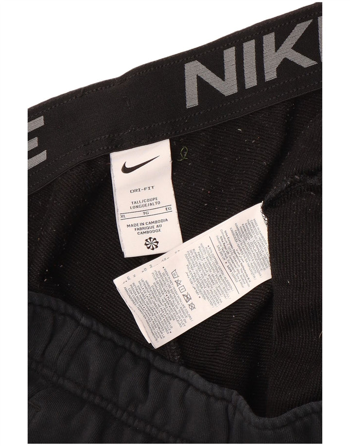 NIKE muške Dri Fit Trenirke Hlače Joggers XL crni pamuk