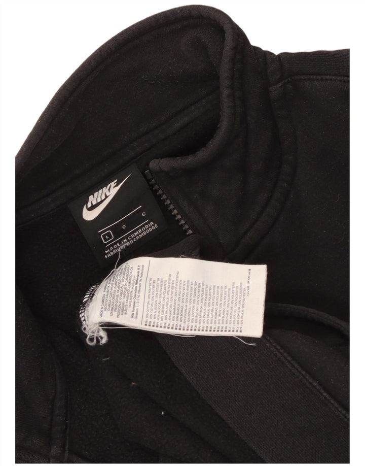 Nike muška gornja jakna trenirke velika crna pamučna