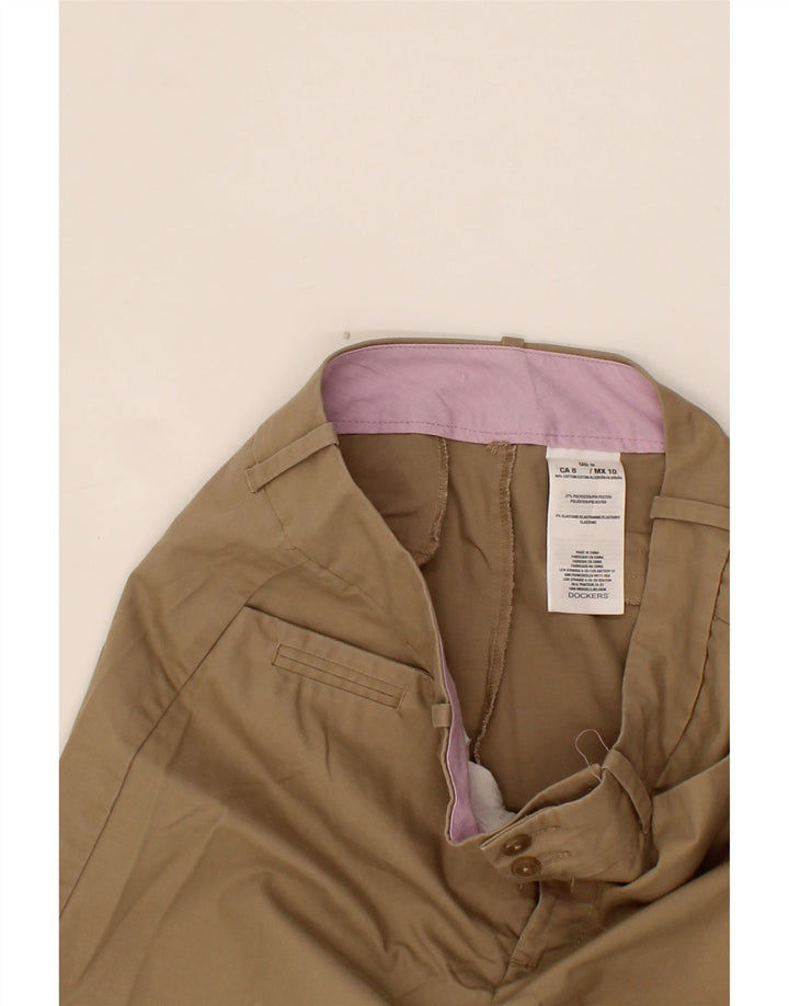 DOCKERS Womens Casual Shorts US 8 Medium W30 Beige Cotton Vintage Dockers and Second-Hand Dockers from Messina Hembry 