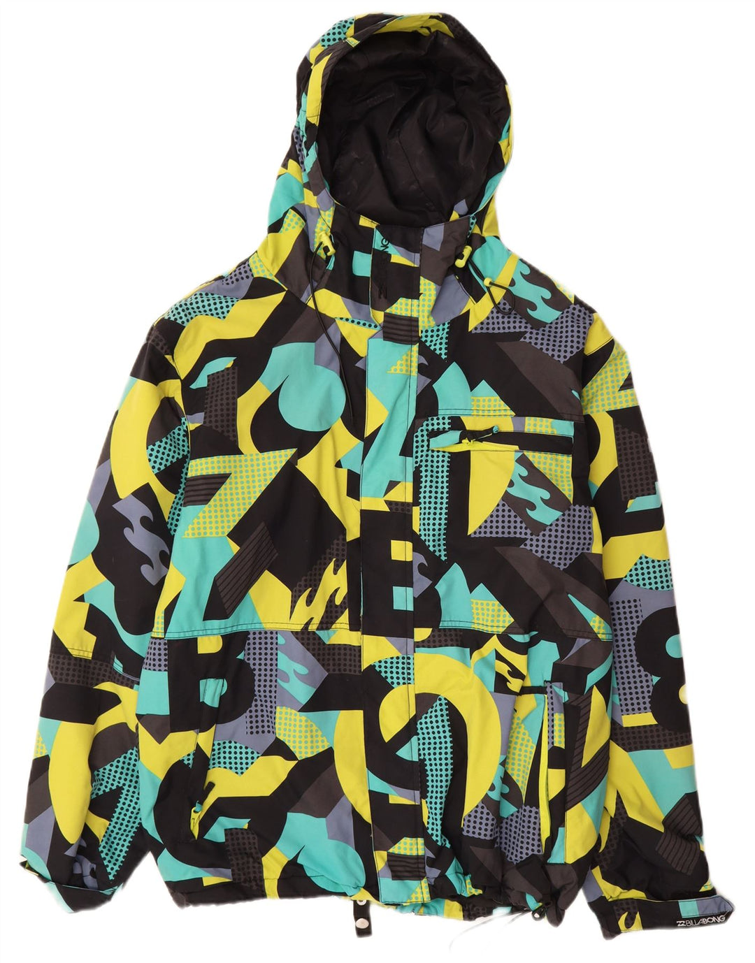 BILLABONG muška vjetrovka jakna UK 38 srednje raznobojna geometrijska