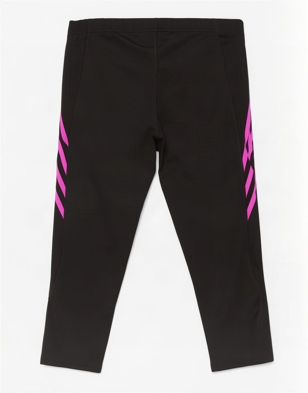 Adidas ženske Capri tajice UK 12/14 Srednji crni poliester