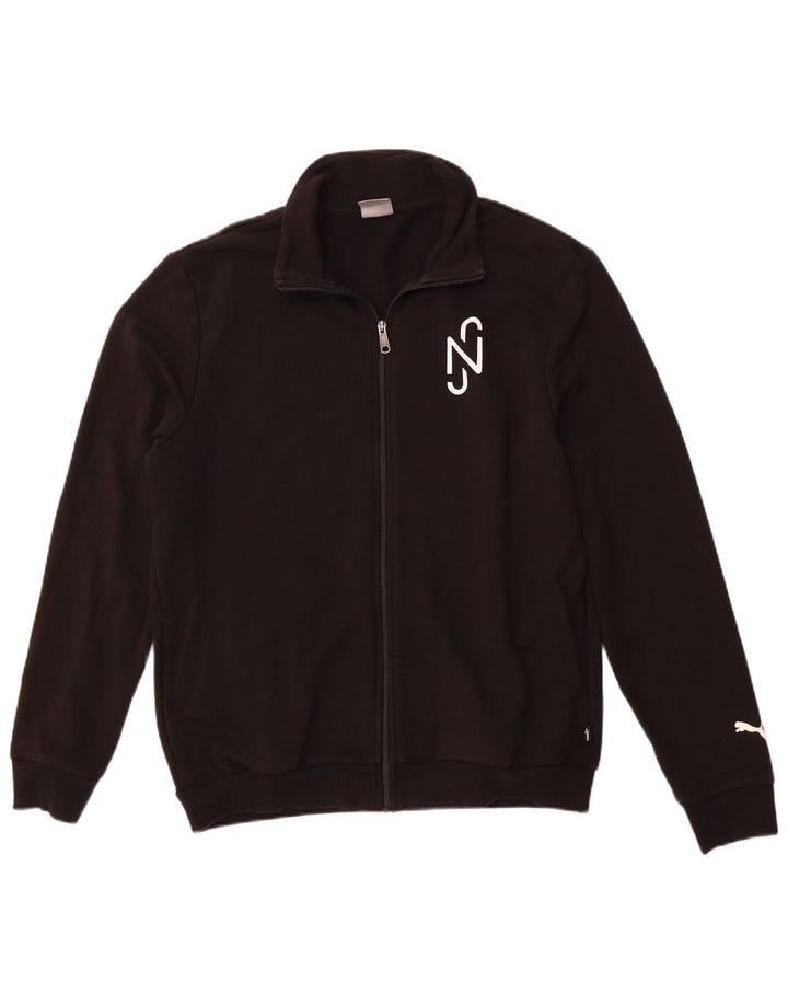 PUMA muška gornja jakna s grafičkim motivima, velika crna