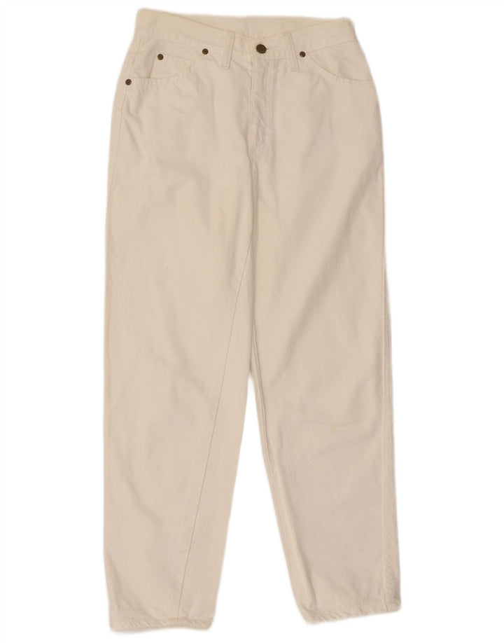 Muške sužene traperice LEE W29 L27 bijeli pamuk