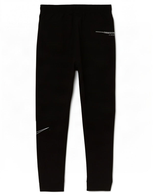 Nike muške Dri Fit Graphic Trenirke Hlače Joggers Mali crni poliester