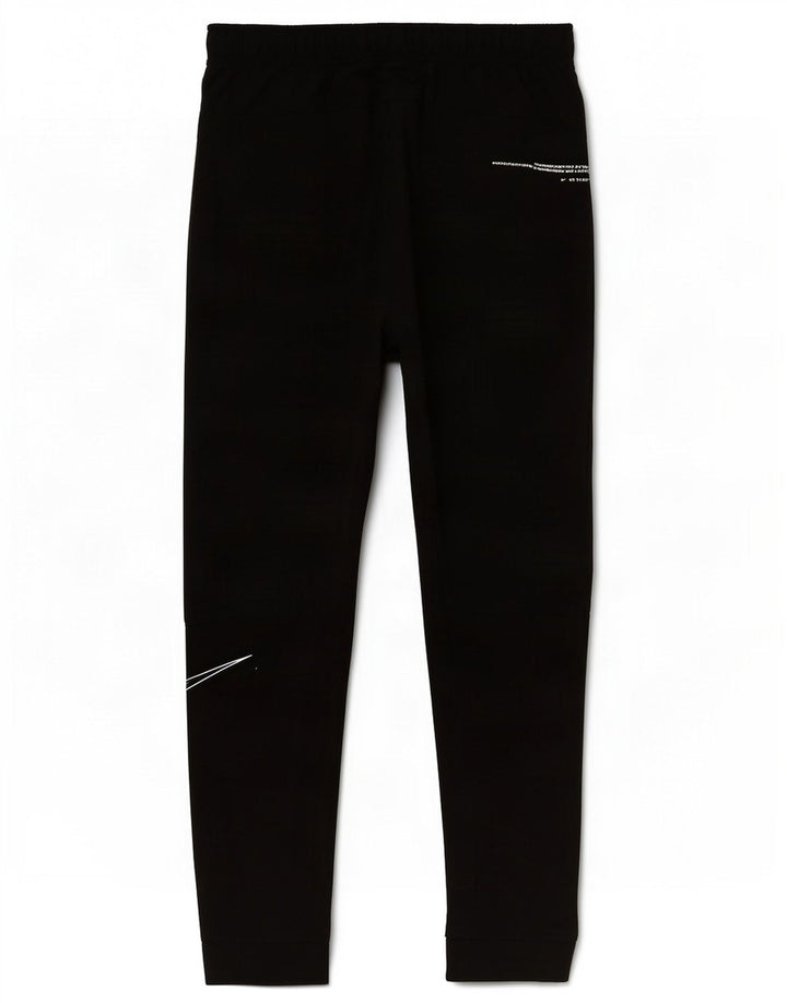 Nike muške Dri Fit Graphic Trenirke Hlače Joggers Mali crni poliester