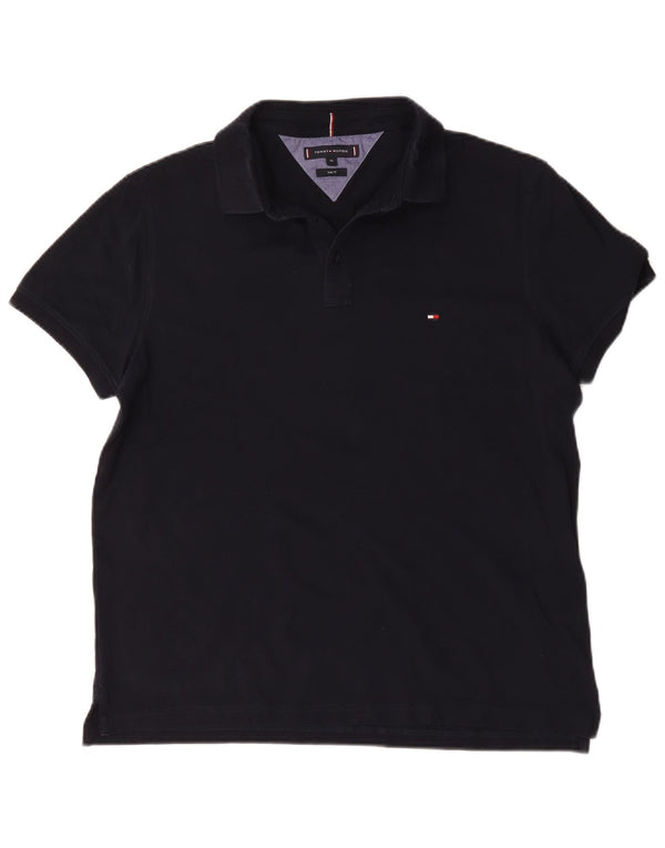 Tommy Hilfiger muška uska polo majica XL tamnoplavi pamuk