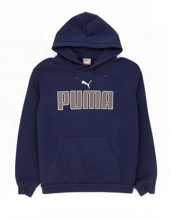 Puma muška majica s kapuljačom s kapuljačom 3XL tamnoplavi pamuk