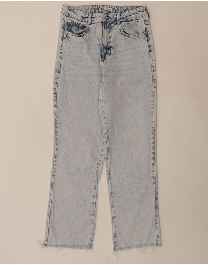 ZARA Womens Straight Jeans EU 38 Small W28 L29 Blue Vintage Zara and Second-Hand Zara from Messina Hembry 