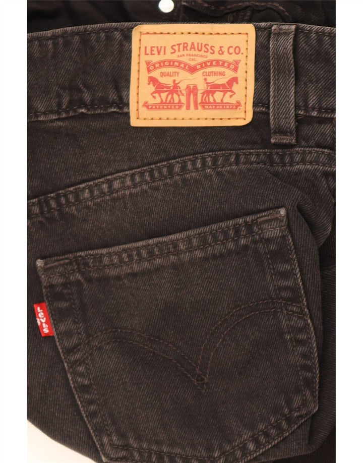 Levi's ženske široke traperice W24 L32 crne