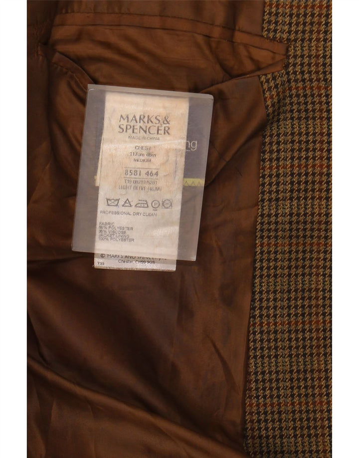 MARKS & SPENCER muška jakna sa 2 gumba UK 46 XL smeđa ptičica