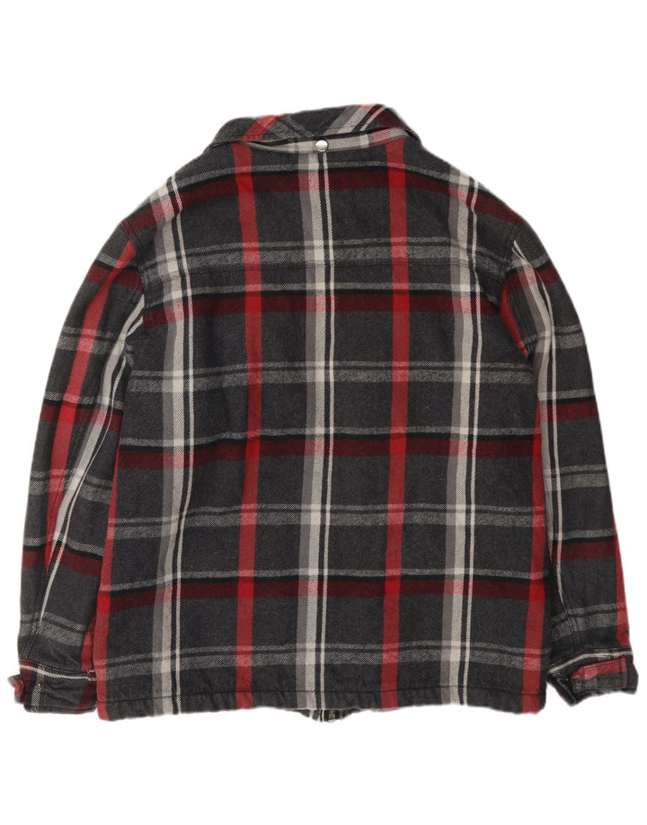 Dickies Mens Sherpa Utility Jacket UK 40 Veliki šareni karirani pamuk