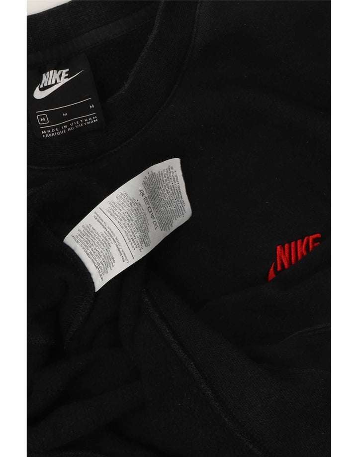 Nike muška majica srednje veličine, crni pamuk
