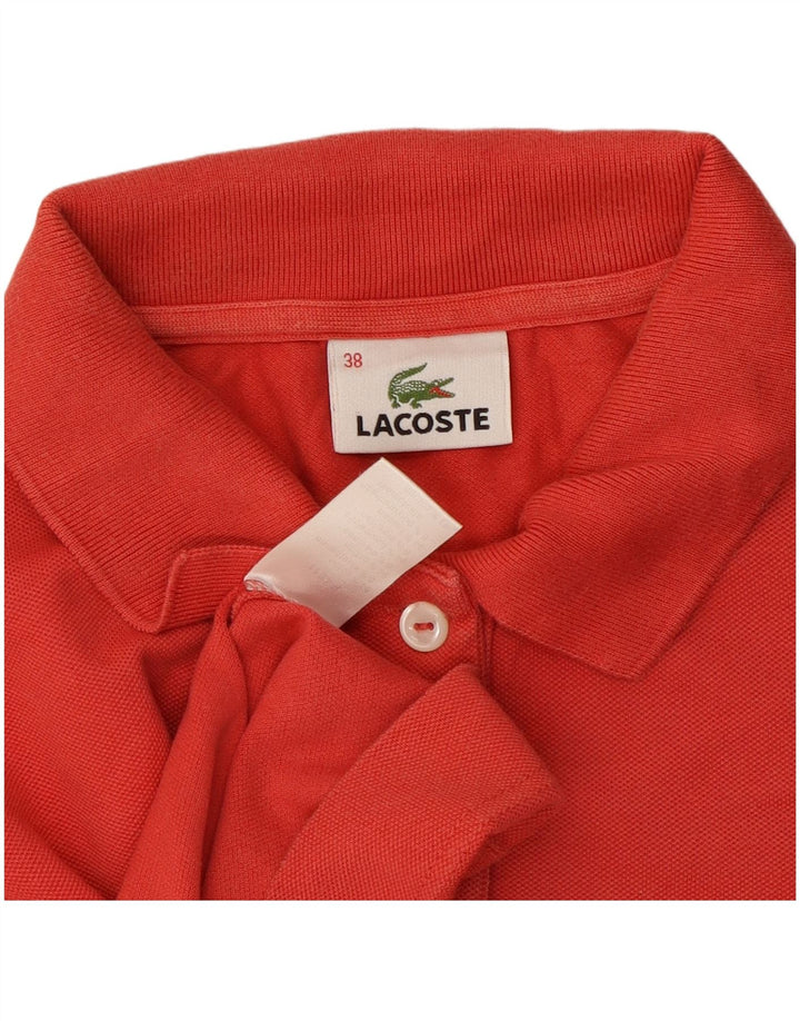Lacoste ženska polo majica veličine 38 srednje crvene boje