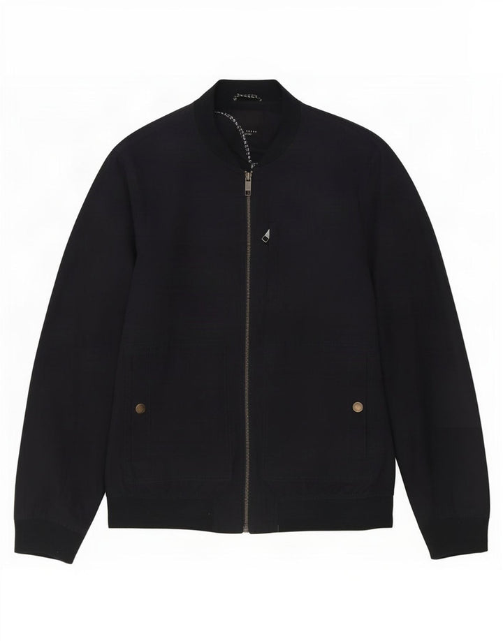 Ted Baker muška bomber jakna veličina 6 2XL tamnoplavi poliester