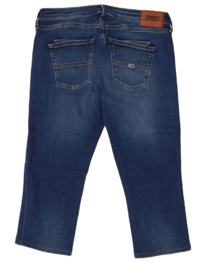 Tommy Hilfiger ženske kapri traperice W30 L18 plavi pamuk