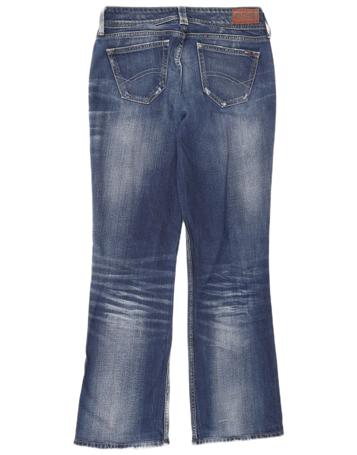 Tommy Hilfiger Ženske traperice Bootcut W28 L30 Plavi pamuk