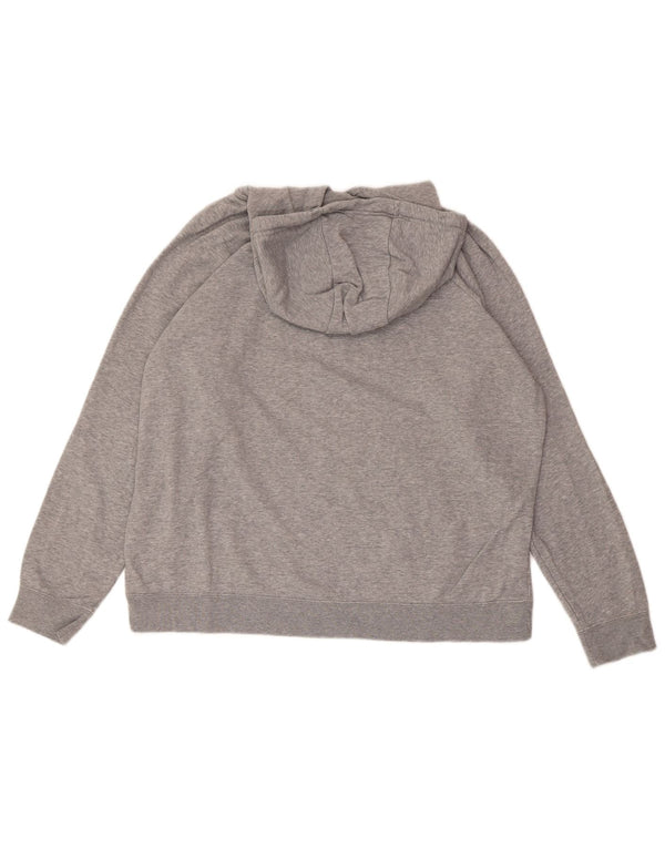 NIKE muška majica s kapuljačom XL, sivi flekasti pamuk