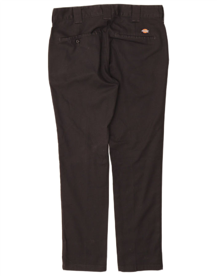 Dickies muške uske chino hlače W32 L32 crni poliester