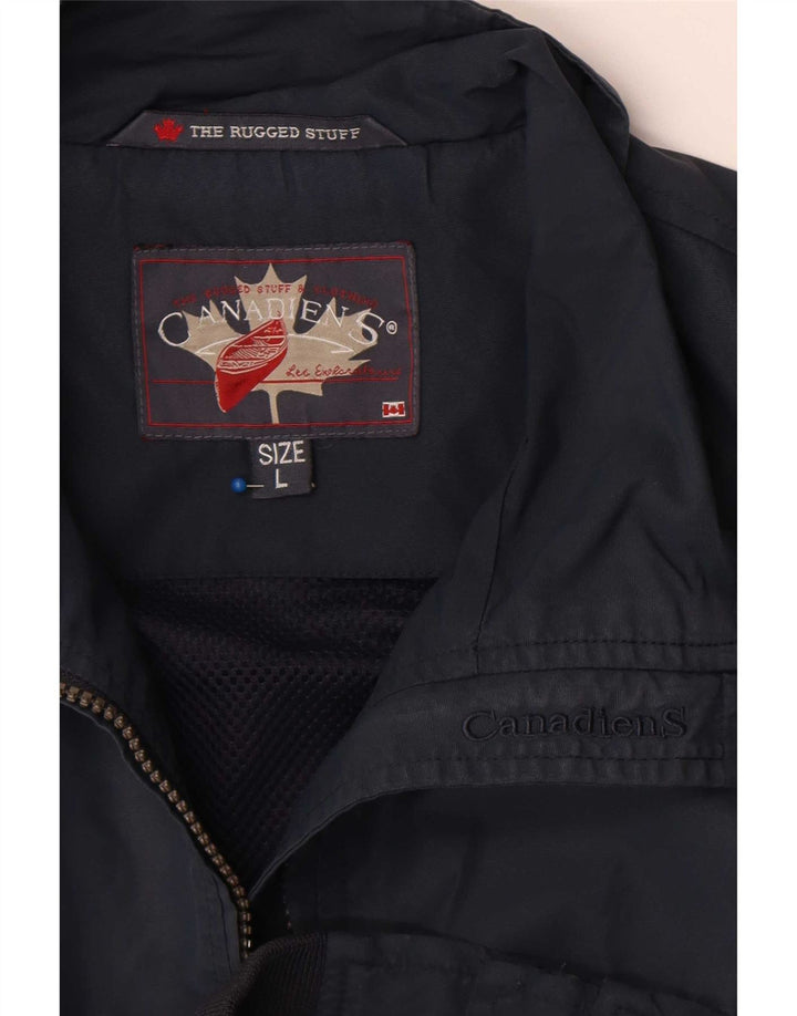 Canadiens muška bomber jakna UK 40 Large tamnoplava