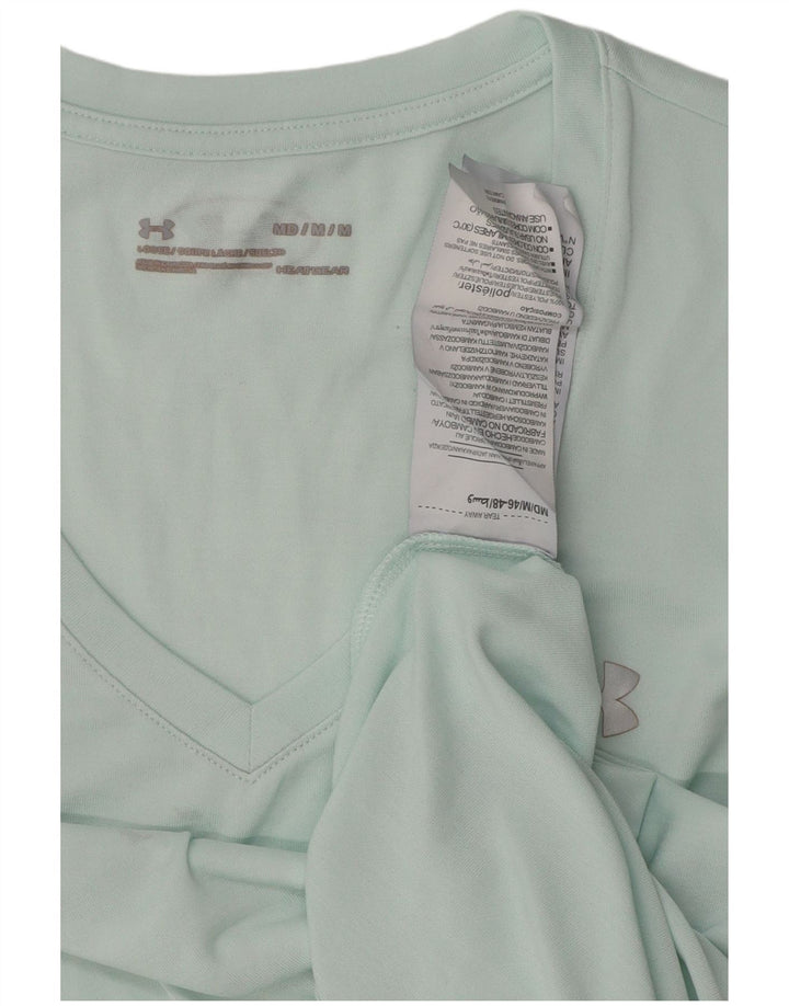 UNDER ARMOUR Ženska majica kratkih rukava Heat Gear UK 14 Srednji tirkizni poliester