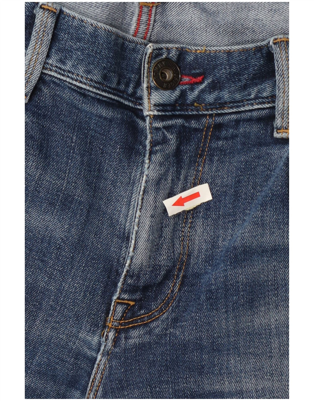 Tommy Hilfiger Muške uske traperice W36 L30 Plavi pamuk