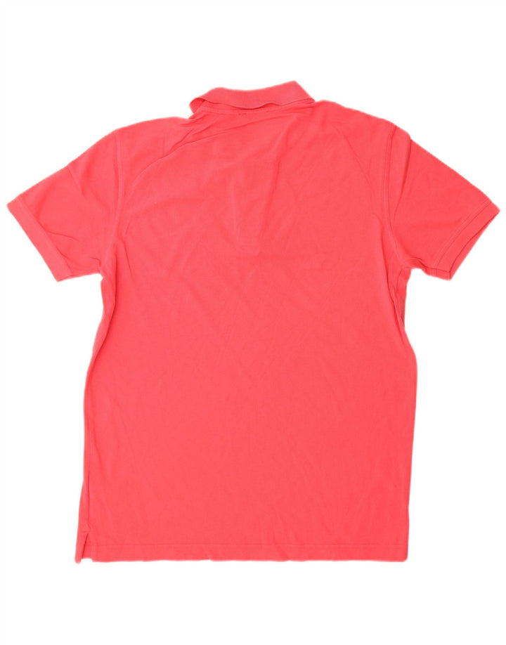 Benetton muška polo majica srednje crvene boje od pamuka